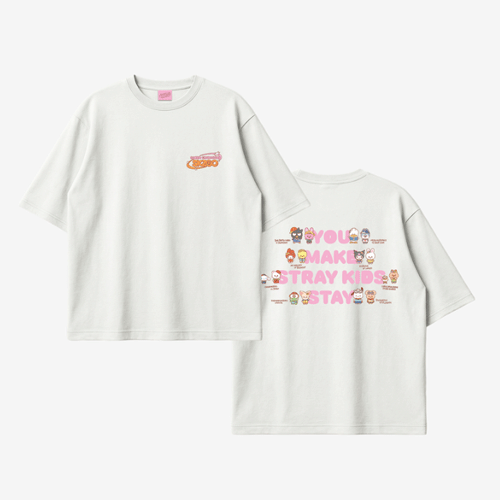 STRAY KIDS 2026 SKZOO X SANRIO CHARACTERS [ T-SHIRT ] - Music Plaza