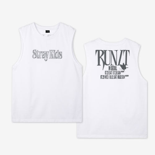 STRAY KIDS [ SLEEVELESS TOP ] RUN IT OFFICIAL MD - Music Plaza