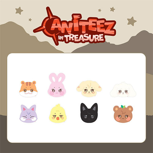 ATEEZ X ANITEEZ [ PLUSH CUSHION ] ANITEEZ IN TREASURE - Music Plaza