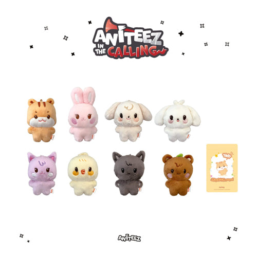 ATEEZ x ANITEEZ [ TINY ANITEEZ PLUSH DOLL ] ANITEEZ IN THE CALLING