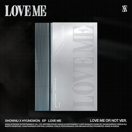 SHOWNU X HYUNGWON LOVE ME サノク kit 셔누x형원 | SHOWNU x HYUNGWON