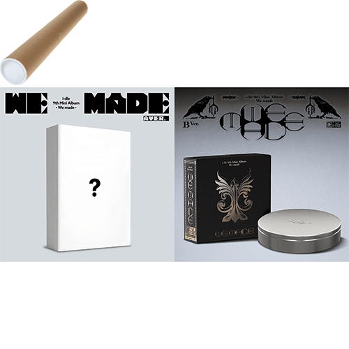 邦楽 .cute!! / DEMO Mini Album Type-B 아이들 | i-dle 9TH MINI ALBUM [ WE MADE ] +POB+POSTER - Music Plaza
