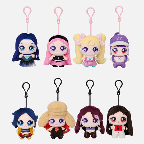 aespa ティニピン ぬいぐるみキーリング コンプ　8個セット Teenieping X aespa SURPRISE PLUSH KEYRING | RANDOM BOX - Music Plaza