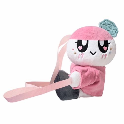 BONGBONGEE ぬいぐるみ マスコット ピンク SEVENTEEN BONGBONGEE [ PLUSH BAG ] - Music Plaza