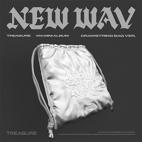 트레져 | TREASURE 4th MINI ALBUM [ NEW WAV ] DRAWSTRING BAG VER
