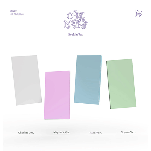 QWER 4TH MINI ALBUM [ CEREMONY ] BOOKLET VER. - Music Plaza