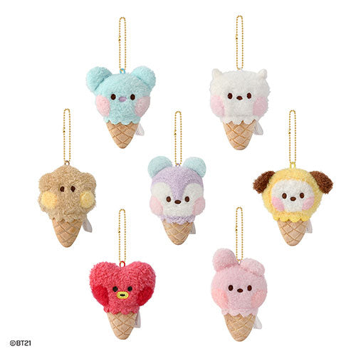 BT21 アイスクリームマスコット7個セット BT21 アイスクリームマスコット7個セット BT21 アイスクリーム