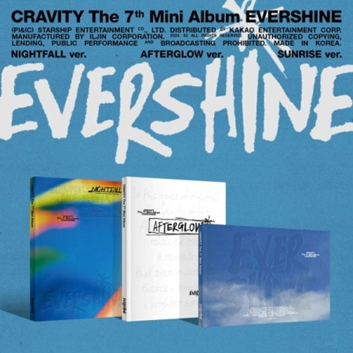 크래비티 | CRAVITY THE 7TH MINI ALBUM [ EVERSHINE ] - Music Plaza