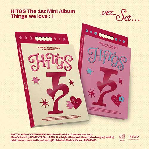 힛지스 | HITGS THE 1ST MINI ALBUM [ THINGS WE LOVE: I ] - Music Plaza