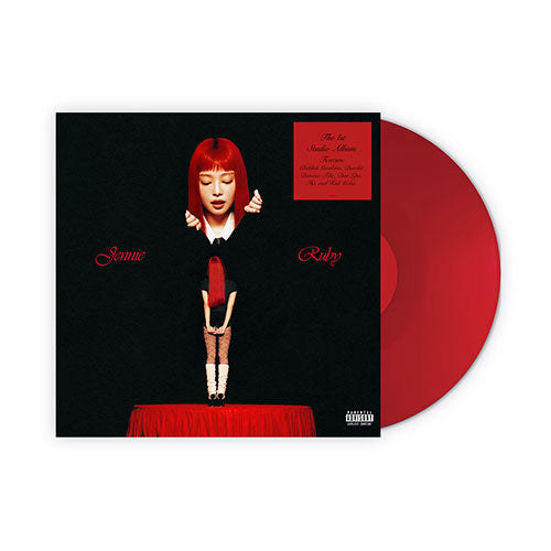 JENNIE THE 1ST STUDIO ALBUM [ RUBY VINYL ] LIMITED - Music Plaza