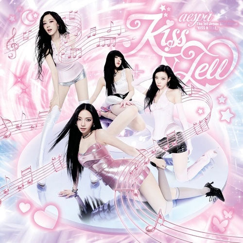 邦楽 NG 1st Mini Album aespa 1ST JAPAN MINI ALBUM [ KISS N TELL ] KISS N TELL VER.+ POB