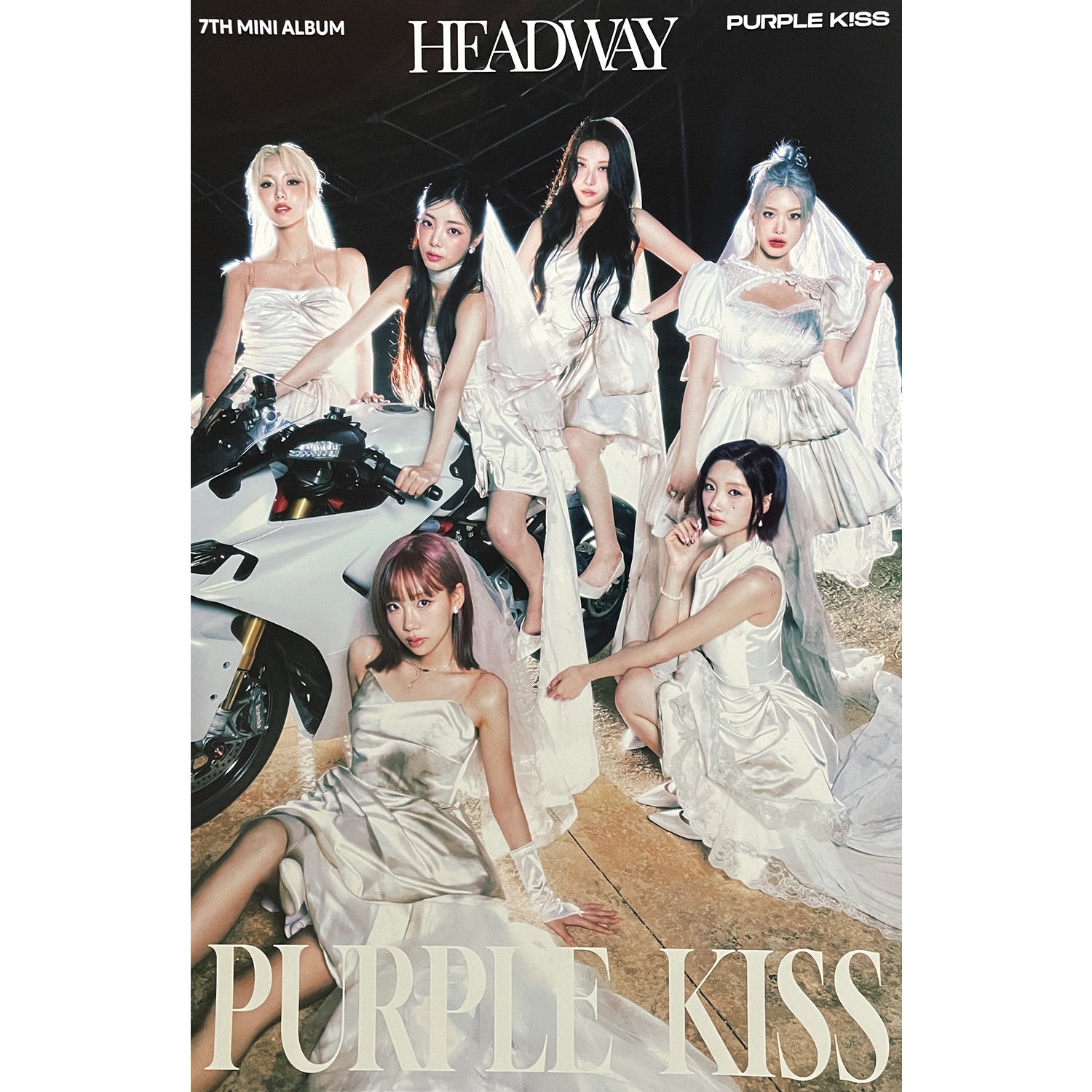 PURPLE KISS Headway 7th Mini Album – CD Only (No Poster) Version Coréenne Officielle Photocards Aléatoires PURPLE KISS Headway 7th Mini Album – CD Only (No Poster) Version Coréenne Officielle Photocards Aléatoires