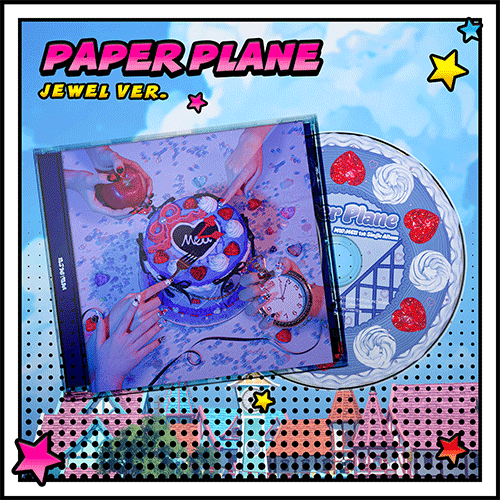K-POP・アジア MUSE PAPER WEIGHT FACE CD 뮤 | MW:MEU [ PAPER PLANE ] JEWEL VER. - Music Plaza