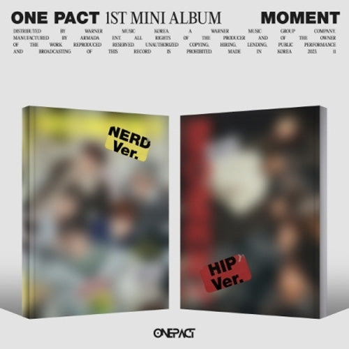 원팩트 | ONE PACT 1ST MINI ALBUM [ MOMENT ] - Music Plaza