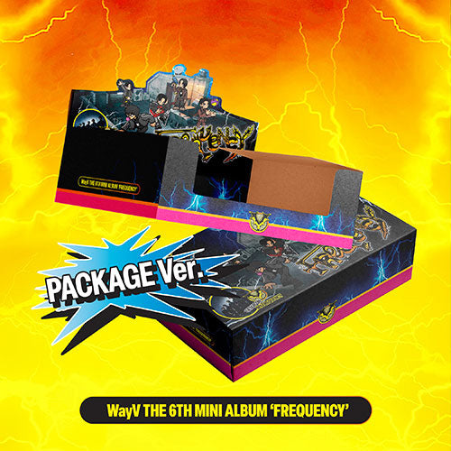 wayv 威神v テン solo 中華 QQ星光 コンプセット 웨이션브이 | WAYV 6TH MINI ALBUM [ FREQUENCY ] PACKAGE VER
