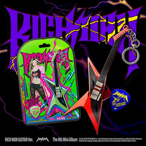 aespa The6th mini album Rich man タワレコ aespa 韓国6枚目のミニアルバム『Rich Man』2025年9月リリース