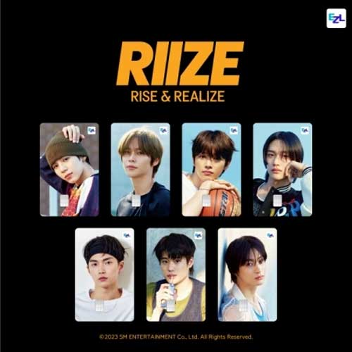 라이즈 | RIIZE [ GET A GUITAR ] EZL TRANSIT CARD - Music Plaza
