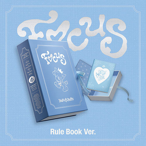Hearts2Hearts 1ST MINI ALBUM [ FOCUS ] RULE BOOK VER. - Music Plaza