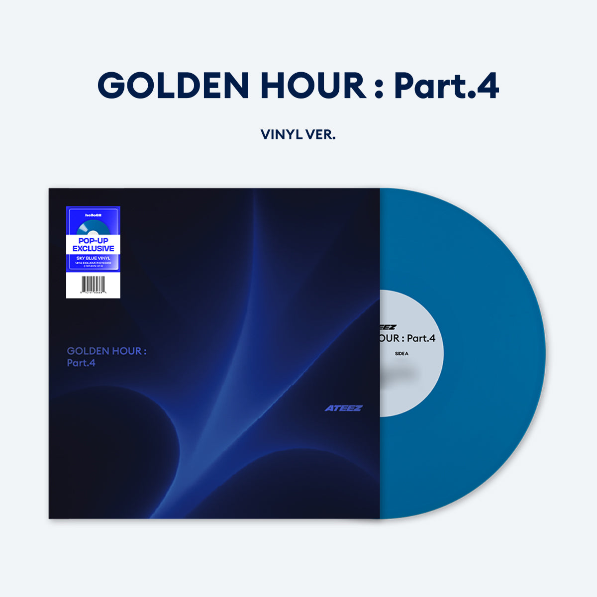 에이티즈 | ATEEZ [ GOLDEN HOUR : Part.4 ] VINYL VER. hello82 [POP