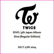 트와이스 | TWICE 5th JAPAN ALBUM [DIVE] REGULAR EDITION