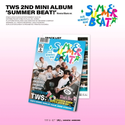 TWS シニュ とドフントレカ SUMMER BEAT weverse ラキドロ 투어스 | TWS 2ND MINI ALBUM [ SUMMER BEAT! ] WEVERSE ALBUM VER