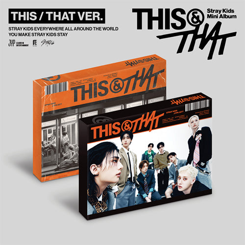 STRAY KIDS MINI ALBUM [ THIS & THAT ]+POB - Music Plaza