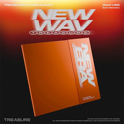 K-POP・アジア TREASURE 4th MINI ALBUM [NEW WAV] 트레져 | TREASURE 4th MINI ALBUM [ NEW WAV ] RAW VER. - Music Plaza