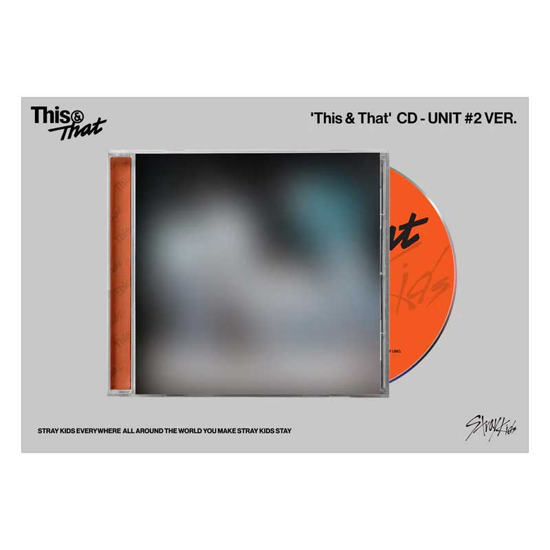 Straykids I.N セット STRAY KIDS MINI ALBUM [ THIS & THAT ] [UNIT #2 VER.] US EDITION