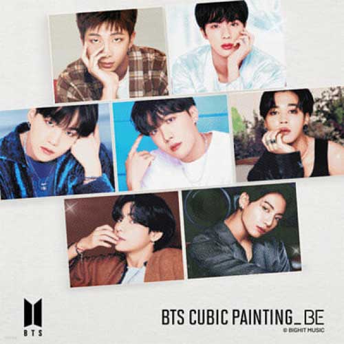 방탄소년단 BTS BE DIY CUBIC PAINTING Music Plaza
