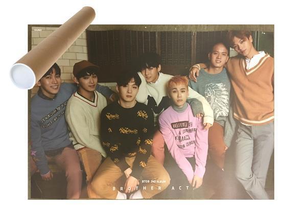 비투비 | BTOB | 2ND ALBUM [ BROTHER ACT ] | (GROUP VER.) POSTER
