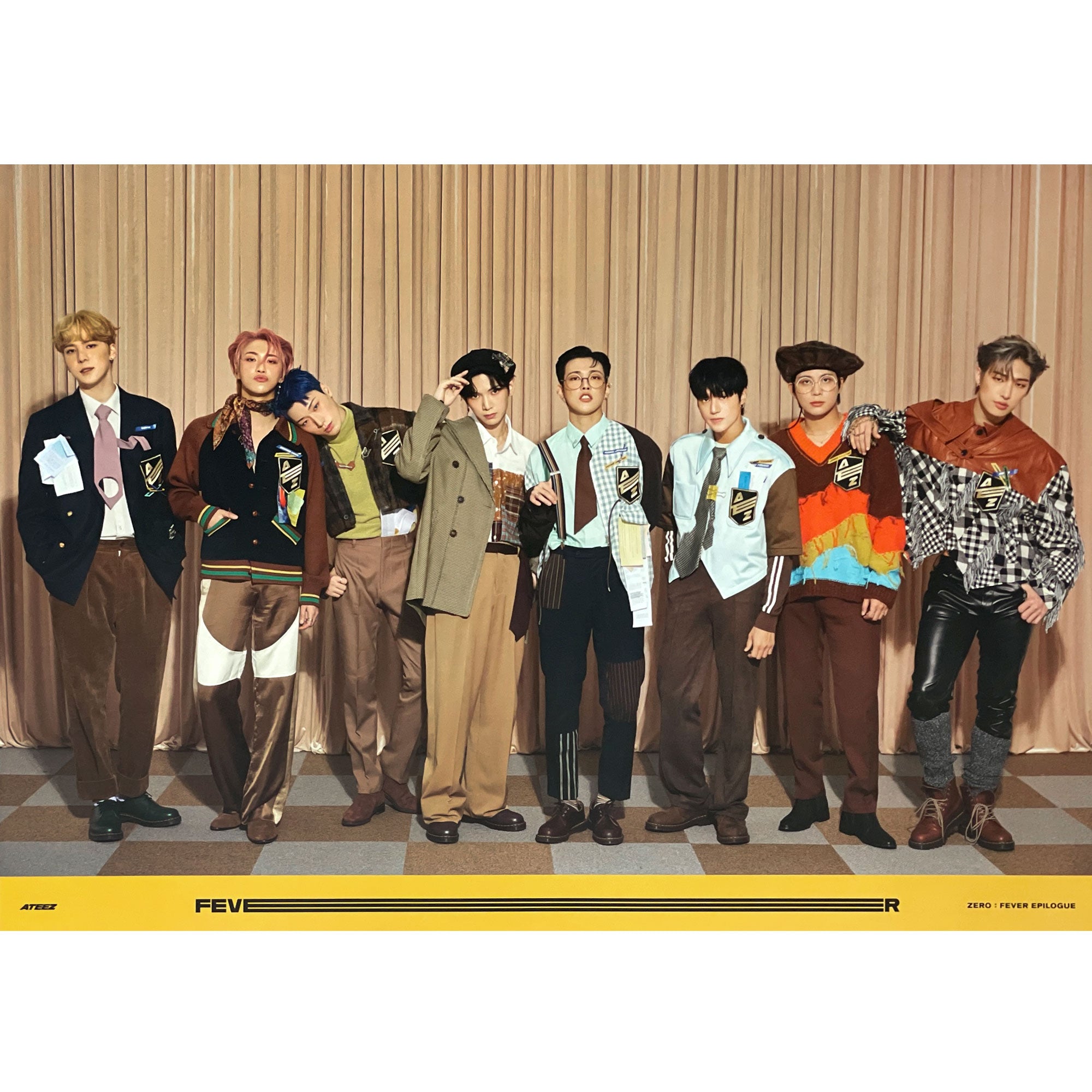 ATEEZ | 8TH MINI ALBUM [ ZERO: FEVER EPILOGUE ] | (Z VER.) POSTER