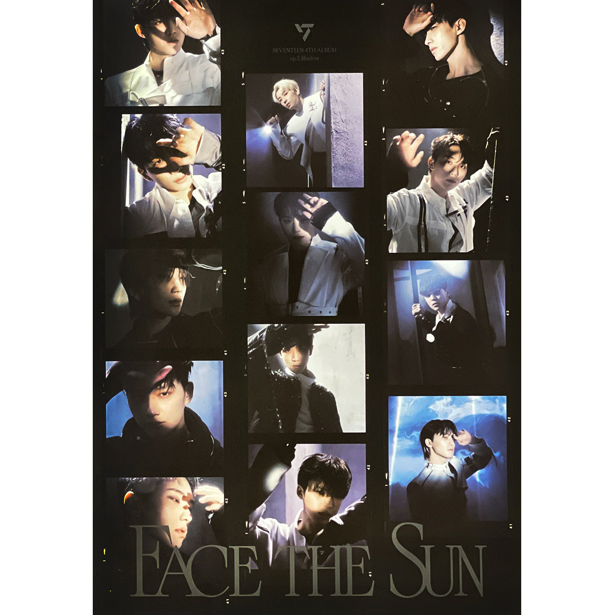 SEVENTEEN | 4TH ALBUM [ FACE THE SUN ] | (EP.2 SHADOW VER.) POSTER