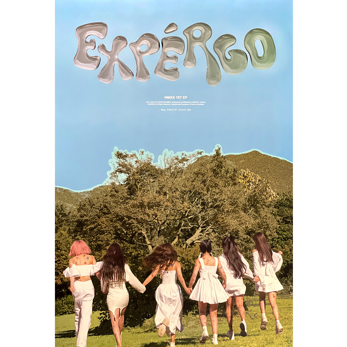 엔믹스 | NMIXX | 1ST EP ALBUM [ EXPERGO ] | (VERSION C) POSTER