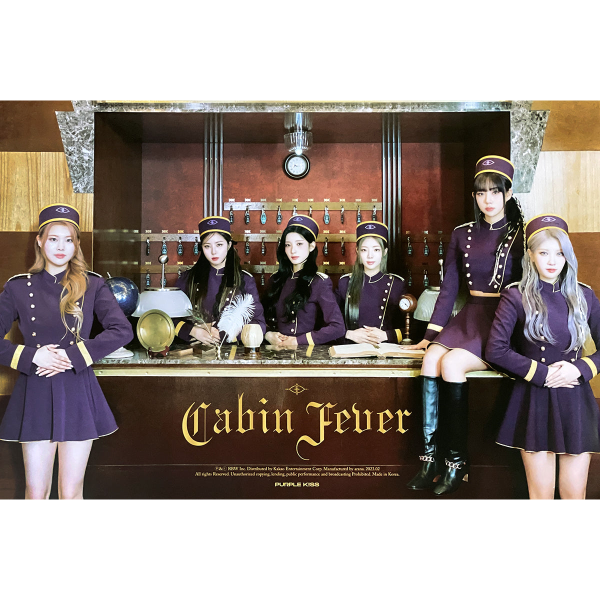 퍼플키스 | PURPLE KISS | 5TH MINI ALBUM [ CABIN FEVER ] | (A VER