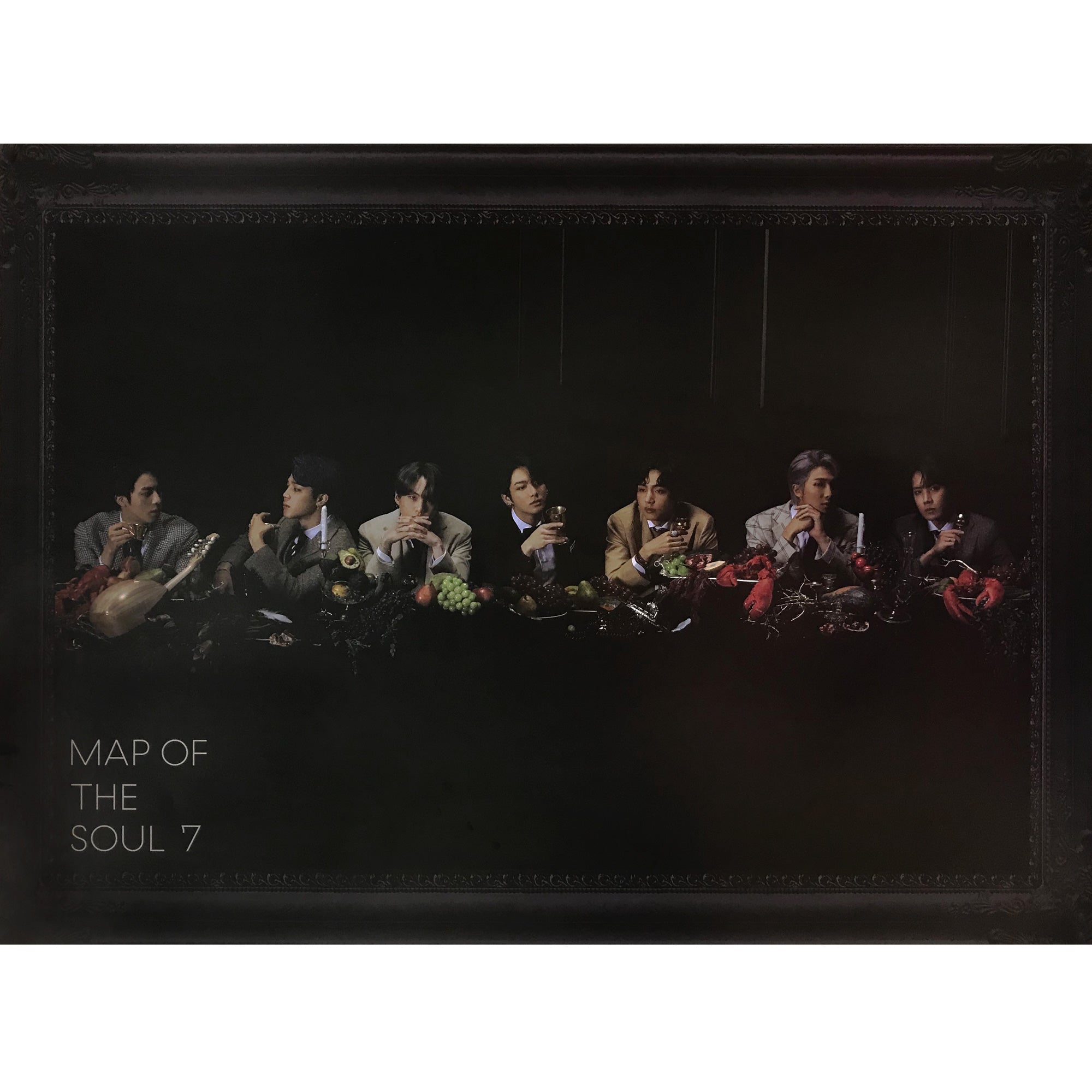 BTS POSTER | 4TH ALBUM [ MAP OF THE SOUL: 7 ] | (C VER.) - Music Plaza