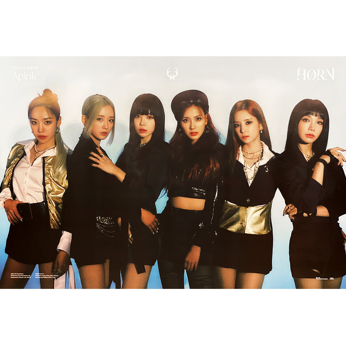 에이핑크 | APINK | SPECIAL ALBUM [ HORN ] | (BLACK VER.) POSTER