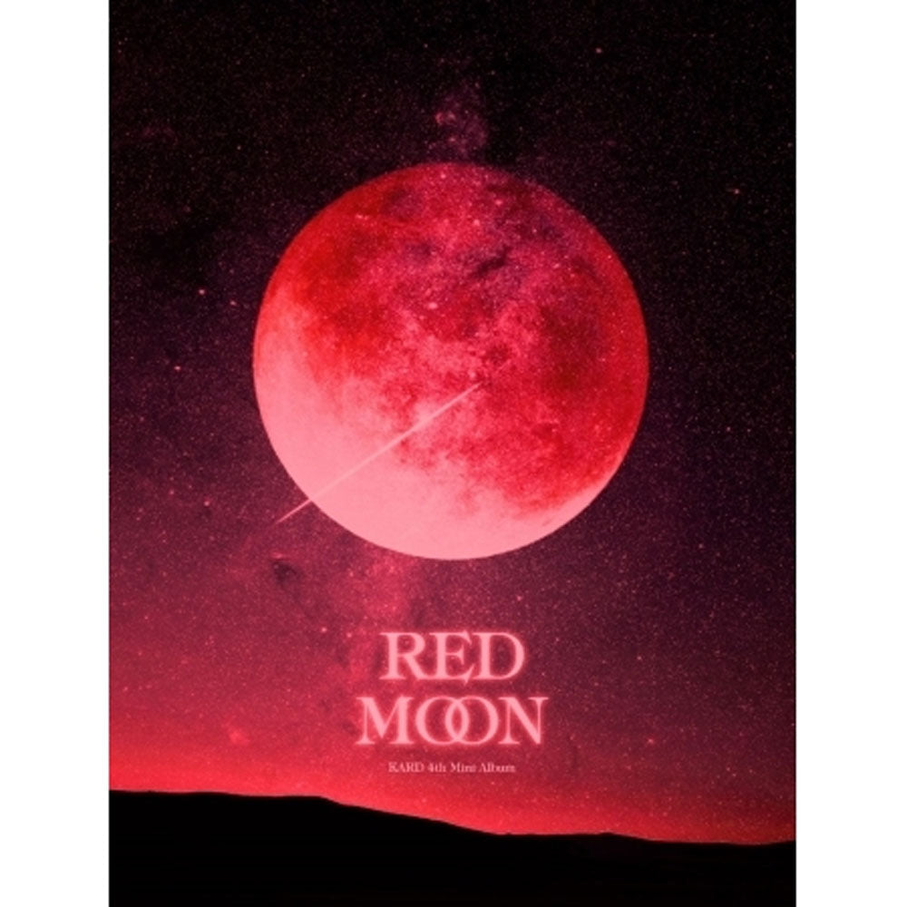 KARD 「RED MOON」+「You & Me」 カード⭐2CDset 카드 | KARD 4TH MINI ALBUM [ RED MOON ] - Music Plaza