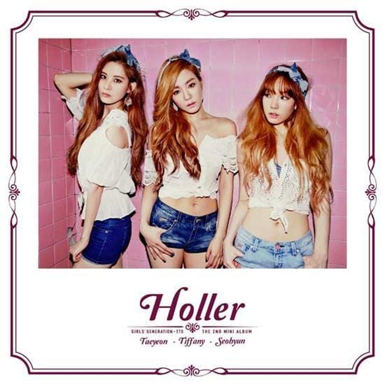 4枚 少女時代 TTS テティソ Dear santa テヨン holler 소녀시대-태티서 | GIRL'S GENERATION-TTS 2ND MINI ALBUM [ HOLLER
