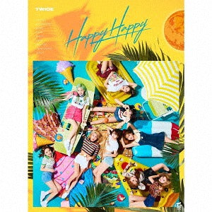 twice japanese album [ happy happy ] limited a ver. ( cd + dvd )