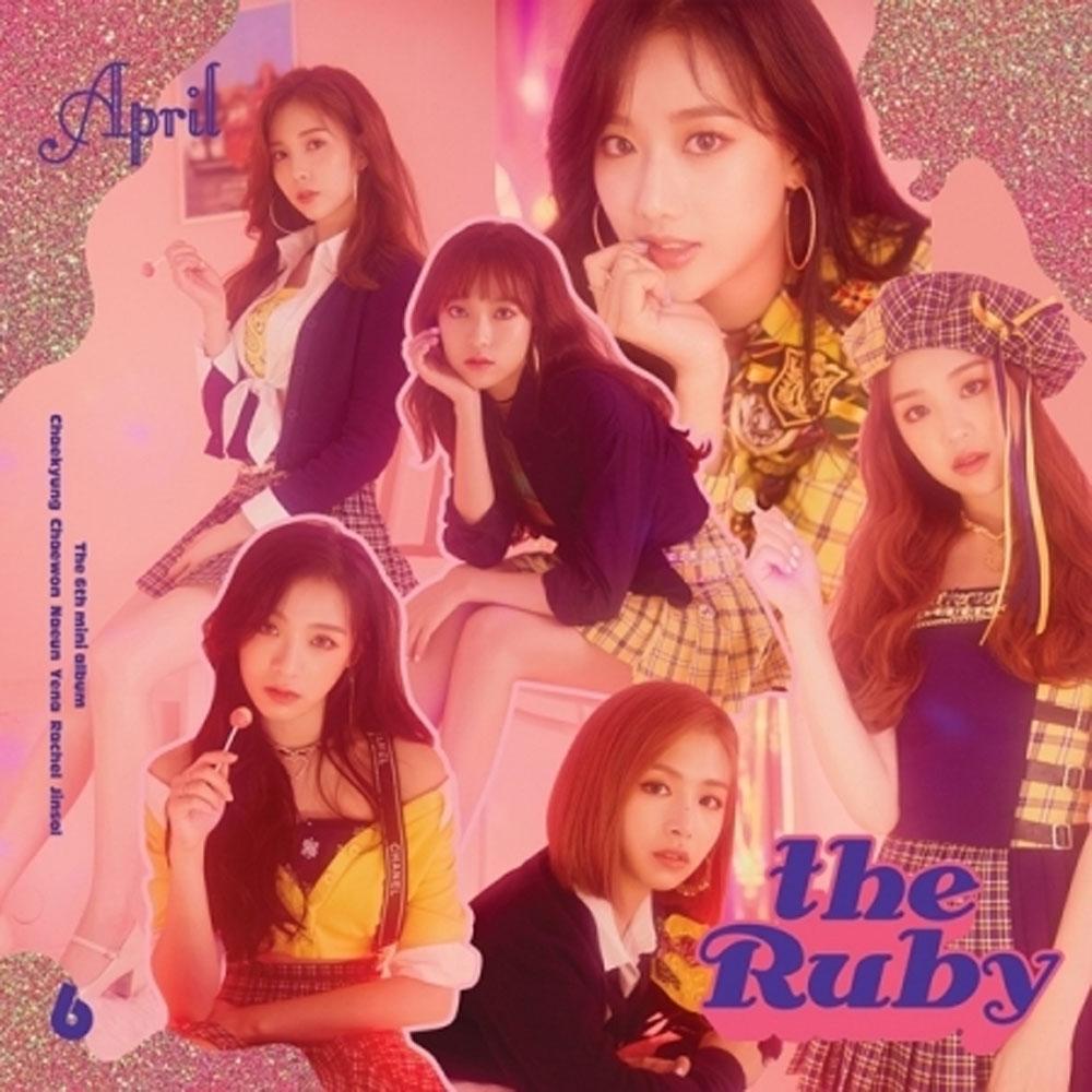 에이프릴 | APRIL 6TH MINI ALBUM [ THE RUBY ] - Music Plaza