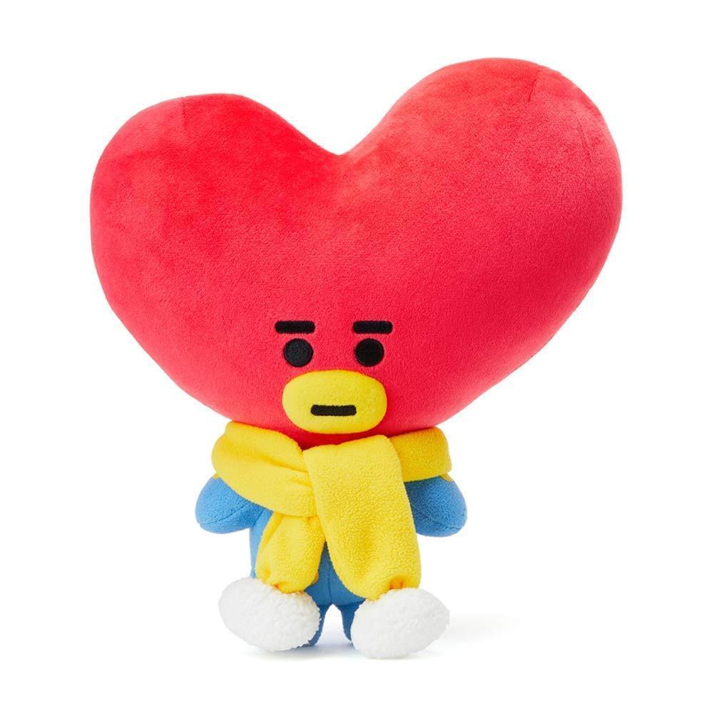 BT21 [ WINTER ] STANDING PLUSH DOLL TATA VERSION - Music Plaza