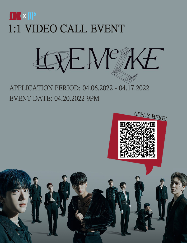 OMEGA X 2nd Mini Album [LOVE ME LIKE] 1:1 Video Call Event