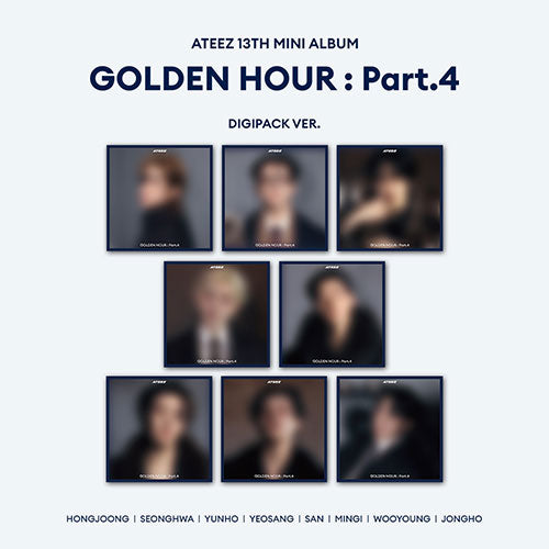 에이티즈 | ATEEZ [ GOLDEN HOUR : Part.4 ] DIGIPACK VER.+POB