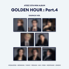 에이티즈 | ATEEZ [ GOLDEN HOUR : Part.4 ] DIGIPACK VER. - Music Plaza
