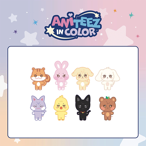 ATEEZ X ANITEEZ POP-UP STORE- ANITEEZ IN COLOR OFFICIAL MD [ ANITEEZ PLUSH DOLL ]