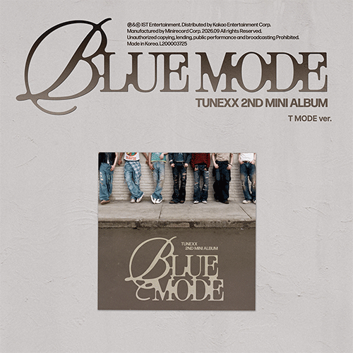 튜넥스 | TUNEXX 2ND MINI ALBUM  [ BLUE MODE ] T MODE VER.