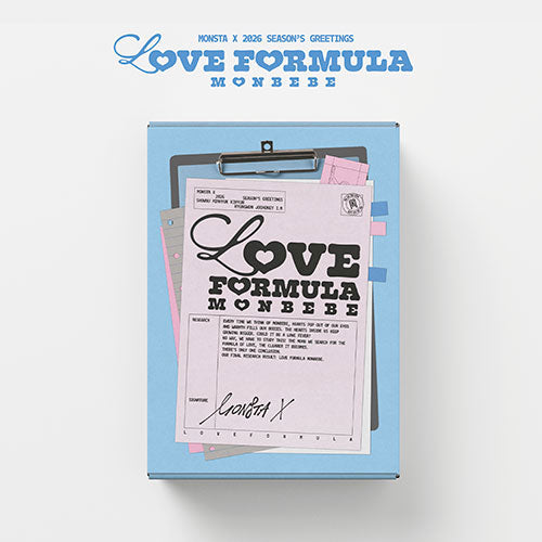 몬스타엑스 | MONSTA X 2026 SEASON'S GREETINGS [ LOVE FORMULA MONBEBE ]+POB