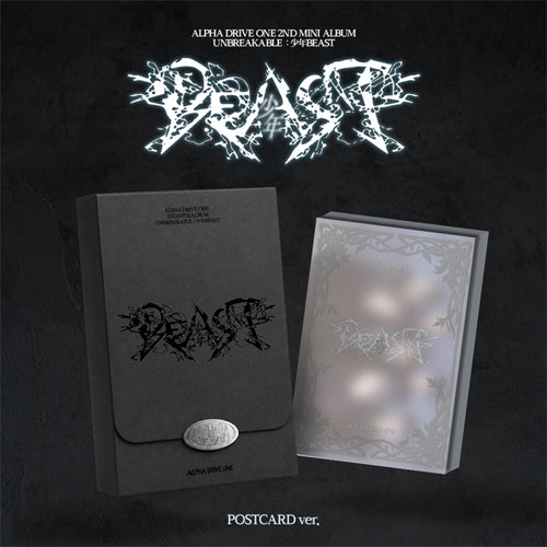 ALPHA DRIVE ONE 2ND MINI ALBUM [ UNBREAKABLE : 少年BEAST ] POSTCARD VER.