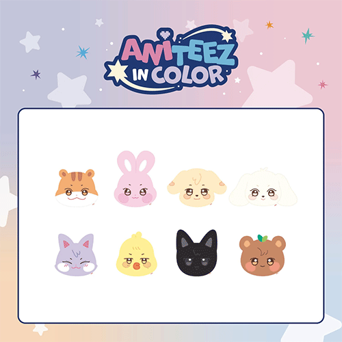 ATEEZ X ANITEEZ POP-UP STORE- ANITEEZ IN COLOR OFFICIAL MD [ ANITEEZ PLUSH CUSHION ]