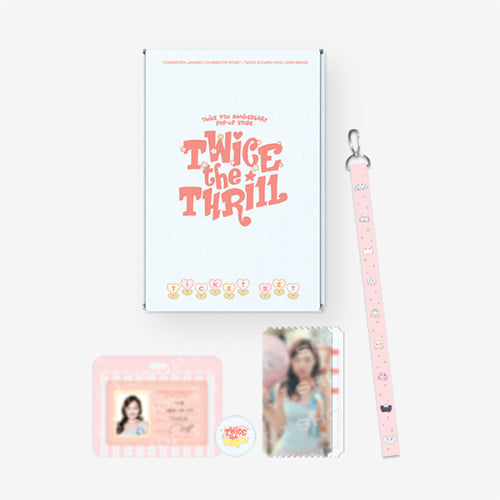 TWICE [ TWICE THE THRILL ] TWICE LAND TICKET SET